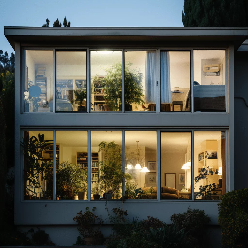 How to keep your windows clean blog image of a house with clean windows